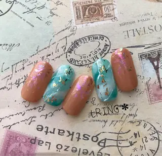 ネイル tRING* しいの木台のネイルデザイン