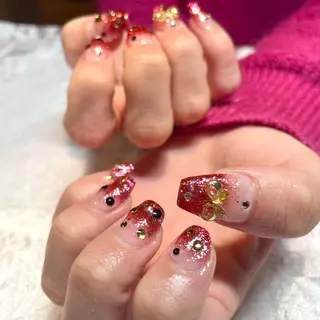 ネイル Nail ヌシん家 AKANEのネイルデザイン
