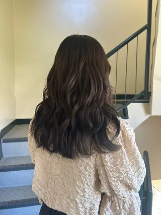 ロング カラー ヘアアレンジ ☕️結【suii.】 ボブ/ヘアセット☕️のヘアスタイル