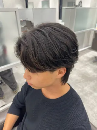 パーマ メンズ 加藤 拓海のヘアスタイル