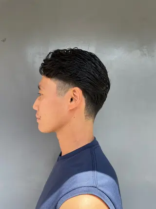 ショート メンズ FADE&LINE登戸店所属・🔥メンズ専門 美容師🔥 柳澤陵心のヘアスタイル