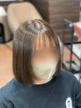 ショート カラー パーマ ヘアアレンジ 田中 美空のヘアスタイル