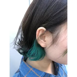 ショート カラー パーソナルカラー診断 できます　木曽　主博のヘアスタイル