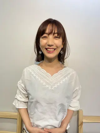 ショート カラー レイヤーパーマ＊ 顔まわり似合わせのヘアスタイル