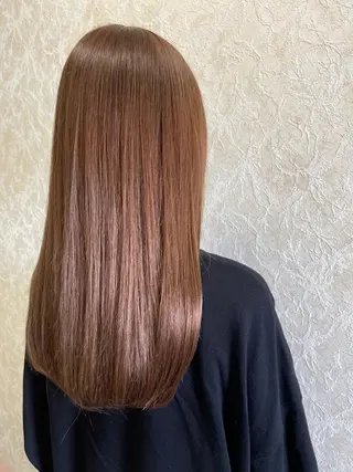 セミロング 巻ける縮毛矯正✨ 木下晴一朗✨のヘアスタイル