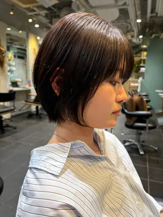 ショート オーガニックカラー/ 表参道/ルカのヘアスタイル