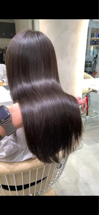 ロング ✨コテ巻き風パーマ ✨川合佑哉のヘアスタイル