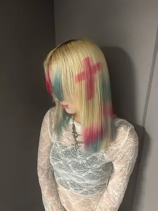 カラー デザインカラー /rioのヘアスタイル