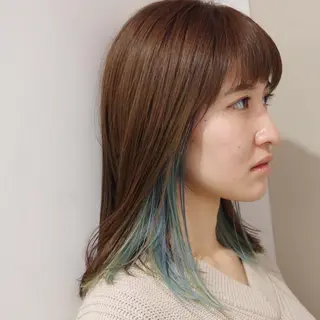 ミディアム カラー ショート/ボブ/ 吉祥寺/ryoのヘアスタイル