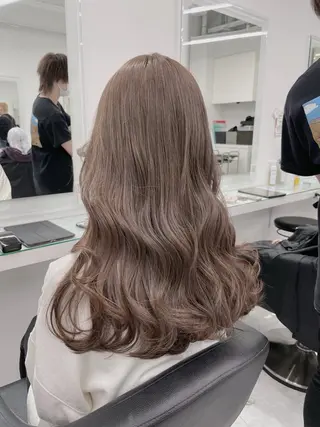 ロング カラー ヘアアレンジ 🎀 yuuka🎀のヘアスタイル