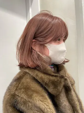 カラー 田代 さつきのヘアスタイル