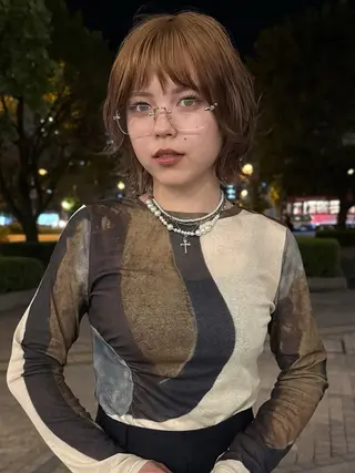 ショート ボブ/ショートボブ/ 岡山駅/別曽遥也のヘアスタイル