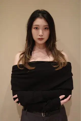 ロング カラー NERO 松井 隆人のヘアスタイル