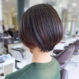 ショート 赤みなしカラー/梅田 /レイヤー/IORIのヘアスタイル