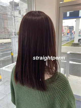 ミディアム プルエクステ/インナ ーカラー🦊はるなのヘアスタイル