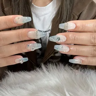 ネイル 🍄Rina🍄 韓国風ネイルのネイルデザイン