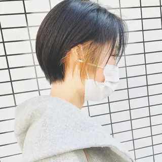 ショート カラー ショートボブ縮毛矯正 髪質改善のプロ山道潤のヘアスタイル
