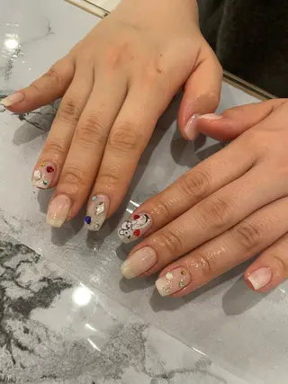 ネイル 束感まつ毛/ネイル/ LED♥KIRARAのマツエク・マツパデザイン