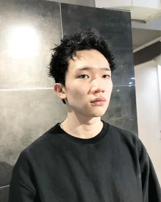 ヘアアレンジ メンズ ainico+所属・メンズ特化✂️栗原 侑也のヘアスタイル