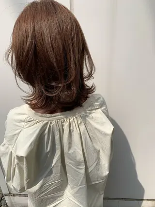 ミディアム LiVing  hair lounge所属・HAYATO .のヘアスタイル