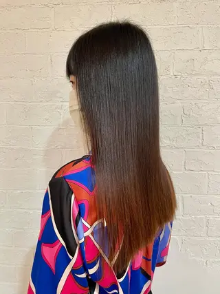 ロング とみ ながのヘアスタイル