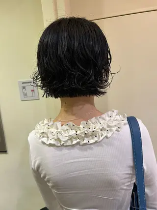 ショート パーマ 、 、のヘアスタイル