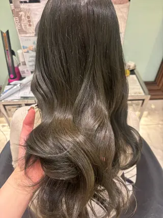 カラー 韓国風ヘア/パーマ ♡あゆのヘアスタイル