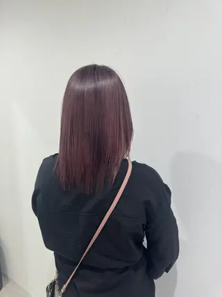 セミロング カラー Re:st所属・Miyavi/カラー ショートボブのヘアスタイル