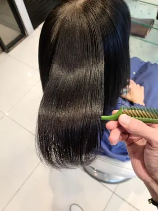 セミロング 髪質改善特化✂️ 立石佳亮のヘアスタイル