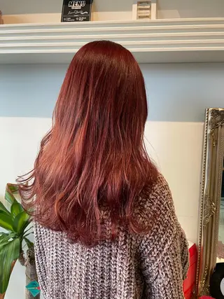 セミロング カラー 💐パーソナルカラー /市橋加菜💐のヘアスタイル