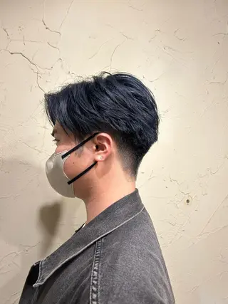 カラー メンズ 千葉 景虎のヘアスタイル