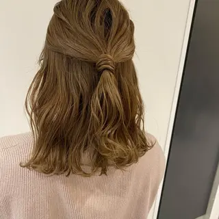 ミディアム 髪質改善/shuki 韓国/代表取締役のヘアスタイル