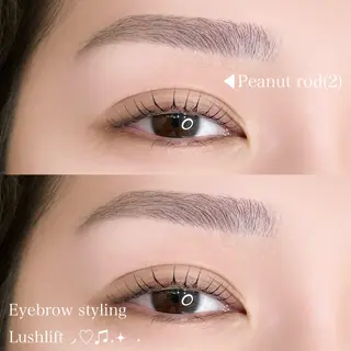 アイブロウ Shiono Hinataのマツエク・マツパデザイン