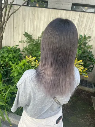 ミディアム カラー hair living Liko池袋東口店【ヘアーリビング　リコ】所属・🌱透明感カラー☘️ TOYO🌱のヘアスタイル