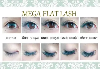 マツエク・マツパ PROGRESS 龍ヶ崎　erinaのマツエク・マツパデザイン