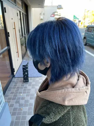 ショート カラー メンズ RAPTURE 宝地店のヘアスタイル