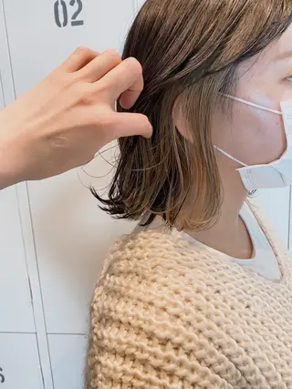 ミディアム Strawberry所属・原田 志保のヘアスタイル