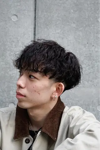 パーマ メンズ 🔹YUTA🔹 メンズパーマのヘアスタイル