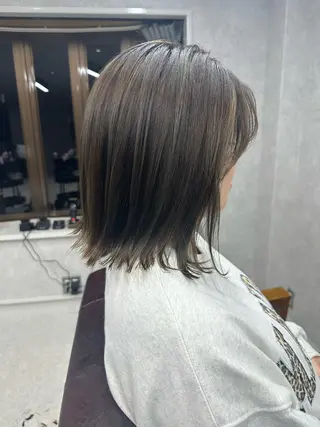 ミディアム カラー Lien 深井店のヘアスタイル