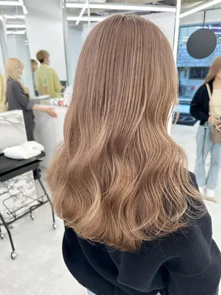 ロング カラー ブリーチ指名No.1 Daikiのヘアスタイル