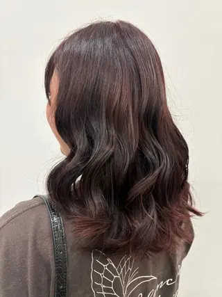 カラー 林 杏夏のヘアスタイル