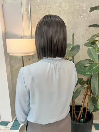 ミディアム AYAKA/名古屋/ 栄/ボブ/透明カラーのヘアスタイル