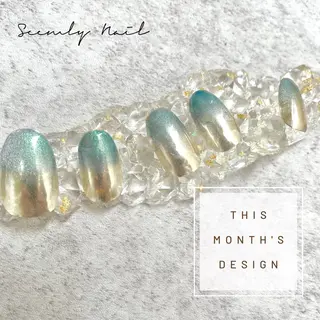 ネイル Seemly 千田町店所属・フラワーパラジェル 🌸シームリーエミのネイルデザイン