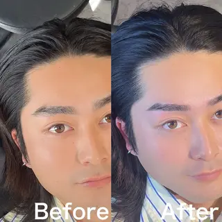 メンズ アイブロウ 5日◯ Yusukeの眉毛・アイブロウイメージ