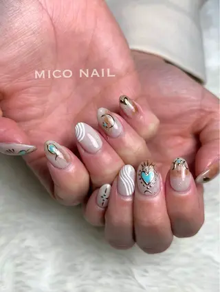 ネイル mico nailのネイルデザイン