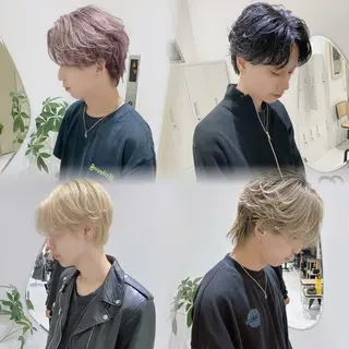 ミディアム men'ssalon Zina天神所属・✨髪質改善/顔周りカ ット/縮毛矯正✨三隅のヘアスタイル