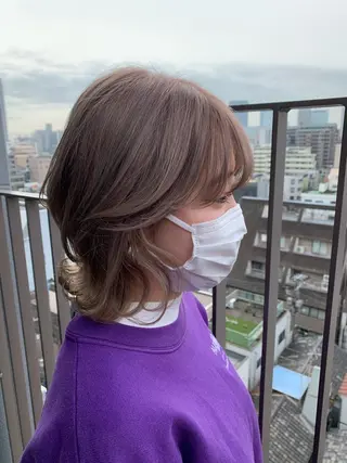 ショート カラー ima所属・メンズカット ニヘイのヘアスタイル