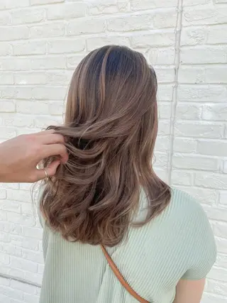 ミディアム カラー 海外デザイン🇺🇸 石渡諒太のヘアスタイル