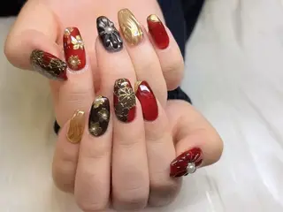 ネイル ETERNA Nail 銀座店【パラジェル/フィルイン/チップ長さだし/マグネット/ニュアンス】所属・ア カリのネイルデザイン