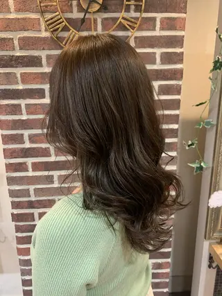 ミディアム カラー 透明感◎ / 艶髪 /  森田のヘアスタイル